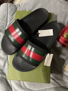 Sandlia Gucci Original Nunca Usada Tamanho 42