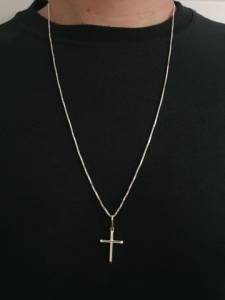 Corrente Veneziana Masculina De Prata 925 Nova