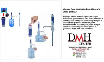Bomba Galo De gua Mineral A Pilha Eletrica