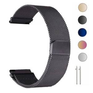 Pulseira Milans De Ao Inox Encaixe Universal 20mm