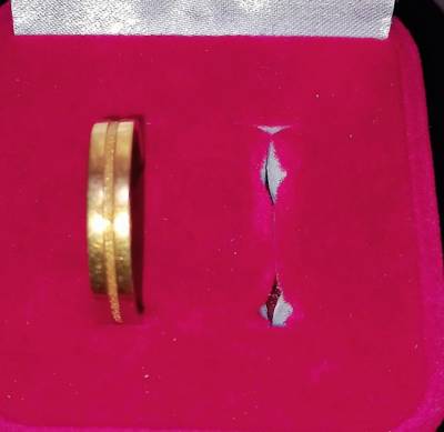 Aliana De Ouro 18k