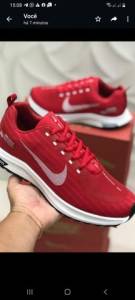 Tnis Nike Amarelo Com Branco