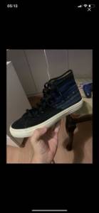 Tnis Vans Sk8 Hi Decon Spt Italian Weave Blue