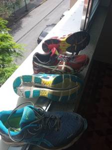 Asics Gel Nimbus 18 E Asics Gel Flux