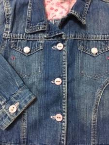 Jaqueta Jeans $ 30 Infantil