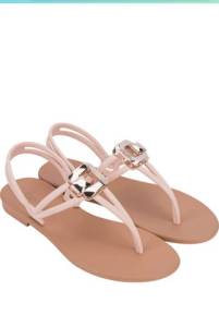 Sandlia Grendha Cacau Contemporanea Sand Ad, Grendha, Feminino br  br