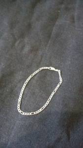 Corrente E Pulseira De Prata