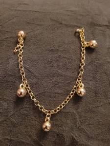Pulseira Folheada De Elos Portugus