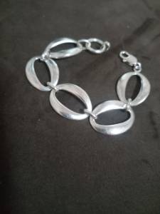 Pulseira Italiana De Prata Italiana 950