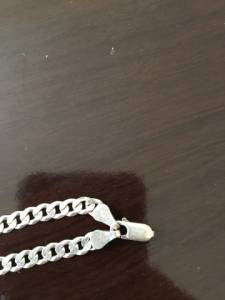 Corrente 60cm 5mm  + Pulseira - Perfeito Estado