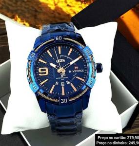 Relgio Masculino Naviforce Original Premium