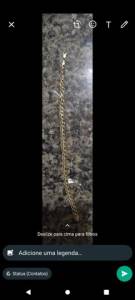 Pulseira De Ouro 18 K 750