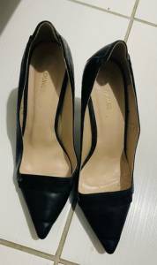 Scarpin Dunes Preto Semi Novo Tam 38