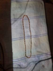 Corrente Moeda Antiga Com Pijente