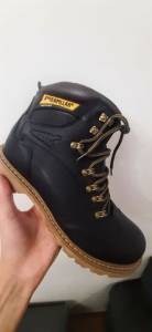 Bota Caterpillar Em Couro Original