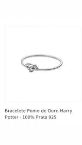 Bracelete Harry Potter Berloques