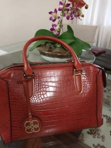 Bolsa Feminina Chenson Croco Gliter