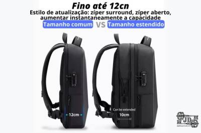 Mochila Executiva - Anti-furto, Impermevel, Carregamendo Usb,conforto E Resistncia