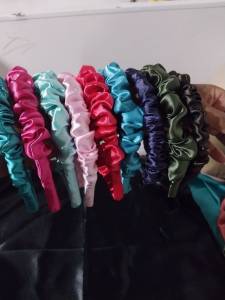 Touca ,xuxinhas E Tiaras De Cetim