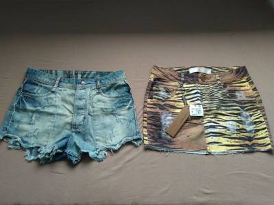 Mini Saia E Shortinho Lana Perfume Tam.34