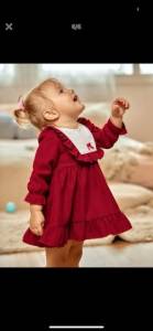 Vestido Infantil Vermelho