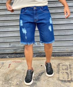 Bermuda Jeans Masculina