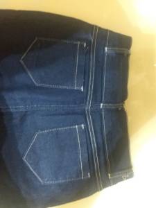 Saia Jeans Com Elastano Tamanho 40