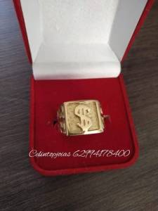 Anel De Moedas Antigas Idntico Ao Ouro 18k