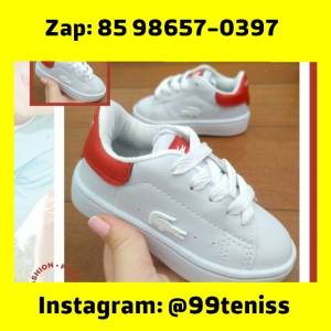 Tenis (leia A Descrio) Novo Com Garantia Lacoste Infantil