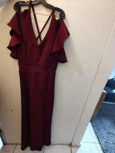 Vestido Marsala