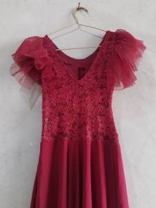 Vestido Semi Novo Vermelho