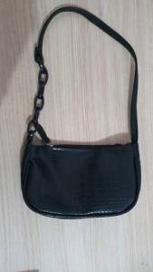 Bolsa Baguete Preta