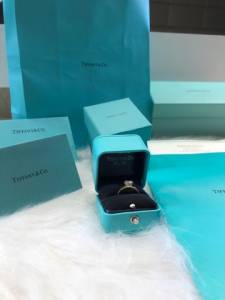 Anel Alianas Solitario Tiffany Noivado De Alto Luxo