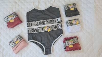 Kit De Calcinhas Calvin Klein Infantil Tamanho Gg