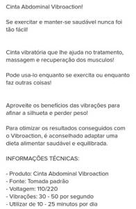 Cinta Vibroaction Plus Size