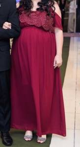 Vestido De Madrinha Marsala G