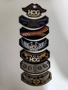 Harley Davidson Patch Hog