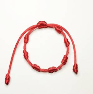 Kit Com 4 Pulseiras Vermelhas 7 Ns