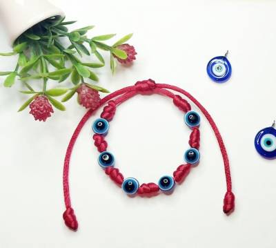 Pulseira 7 Ns Com Olho Grego