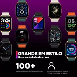 Smartwatch Zeblaze Btalk Tela1.86 Chamadas Por Bluetooth Langa Bateria