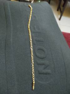 Pulseira De Ouro Masculino 18k/750
