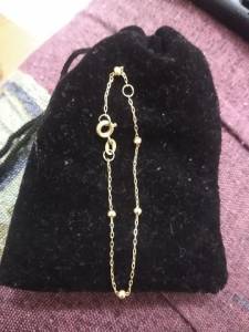 Pulseira Infantil De Ouro