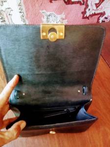 Bolsa De Mo Ou Ombro 100% Couro Legtimo Nova