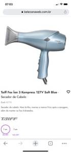 Secador Taiff  Fox on