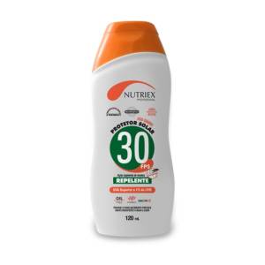 Protetor Solar Repelente Fps30 120ml Nutriex Profissional