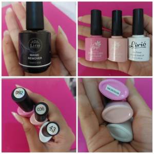 Esmaltes E Magic Remover Liri Nunca Usados