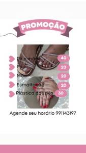 Manicure E Pedicure ,plstica Dos Ps