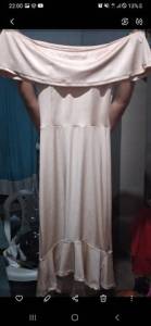 Vestido Social De Festa Cor Nude