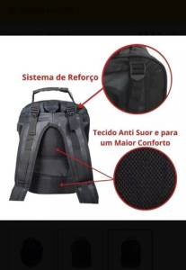 Mochila Masculina Reforada P Escola Trabalho Viagens Etc Opo De Notebook
