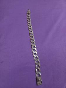 Pulseira De Prata Escama